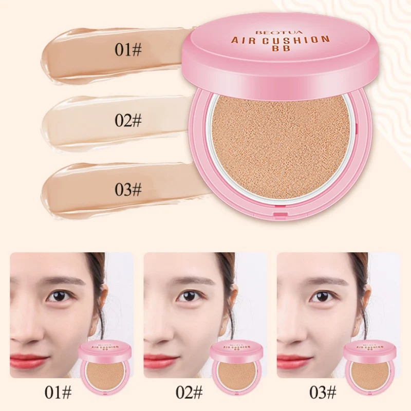 Korean Air Cushion CC Cream Moisturizer Isolation Oil Control Whitening Concealer Lazy Girl Base Makeup
Korean Air Cushion CC Cream Moisturizer Isolation Oil Control Whitening Concealer Lazy Girl Base Makeup