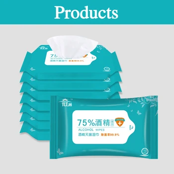 Z 10 Pieces 75% Ethanol Alcohol Wet Paper Towel Disinfection Wipes Sterilizing Sterilizing Wipes Portable Extraction Pouch*
Z 10 Pieces 75% Ethanol Alcohol Wet Paper Towel Disinfection Wipes Sterilizing Sterilizing Wipes Portable Extraction Pouch*