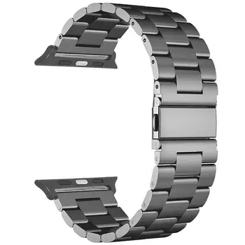 Kuulee Stainless Steel Strap For Apple Watch 42mm 38mm 1/2/3/4 Metal Watchband Bracelet Band for iWatch Series 4 5 44mm 40mm
Kuulee Stainless Steel Strap For Apple Watch 42mm 38mm 1/2/3/4 Metal Watchband Bracelet Band for iWatch Series 4 5 44mm 40mm