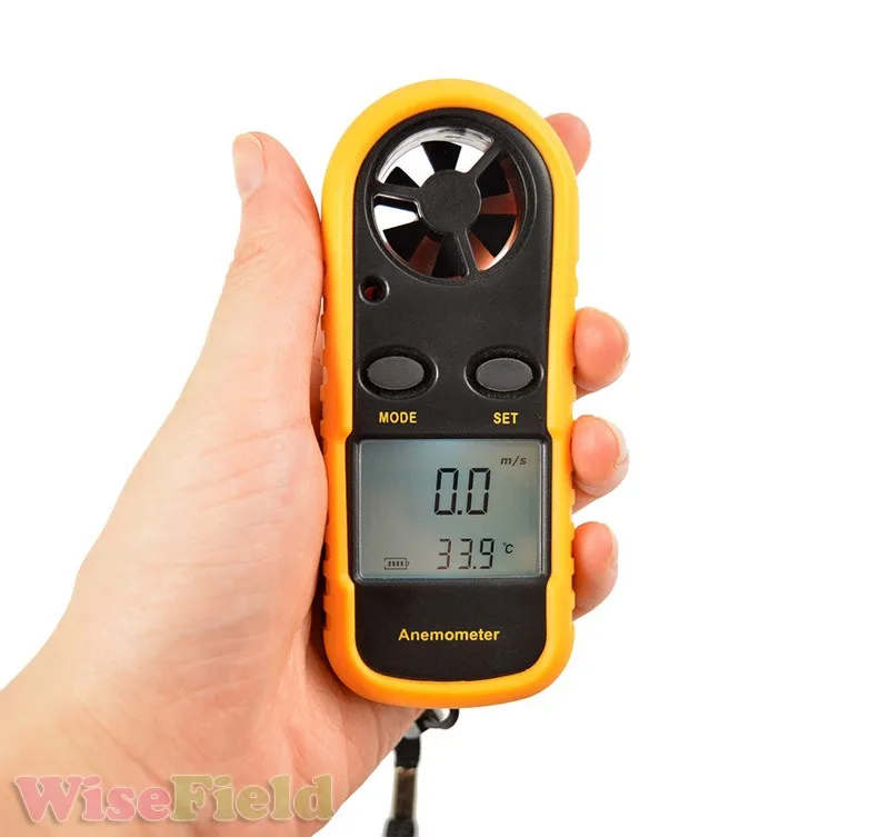 GM816 LCD Handy Digital Backlight Anemometer Wind Velocity Measure Meter Hand-held Digital Anemometer Measure Tool
GM816 LCD Handy Digital Backlight Anemometer Wind Velocity Measure Meter Hand-held Digital Anemometer Measure Tool