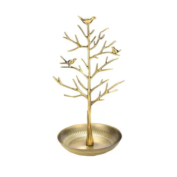 Jewelry Display Stand Rack Tree Bird Stand Iron Necklace Earring Holder Bracelet Fashion Organizer New Vcqy 
Jewelry Display Stand Rack Tree Bird Stand Iron Necklace Earring Holder Bracelet Fashion Organizer New Vcqy