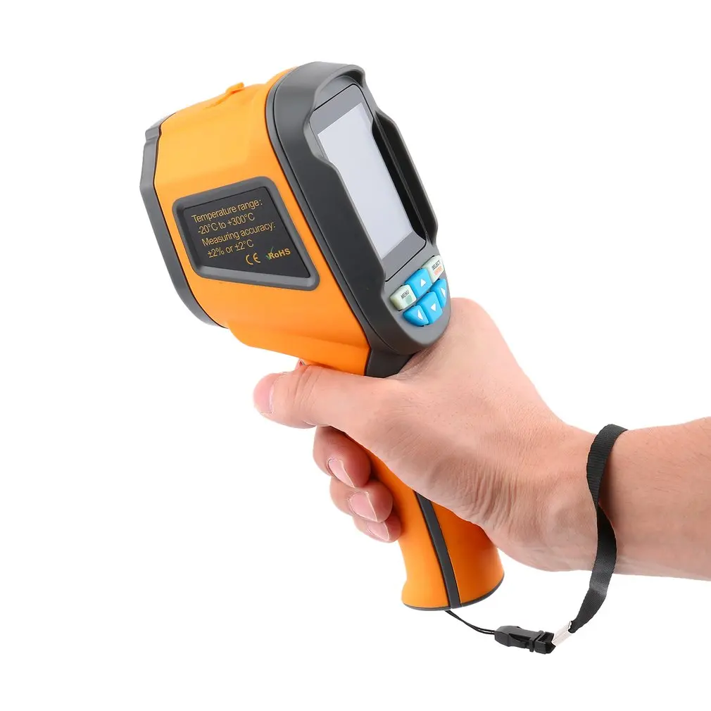 Thermal Camera imager Precision Imaging Handheld Infrared Thermometer -20 to 300 Degree with High Resolution Color Screen
Thermal Camera imager Precision Imaging Handheld Infrared Thermometer -20 to 300 Degree with High Resolution Color Screen