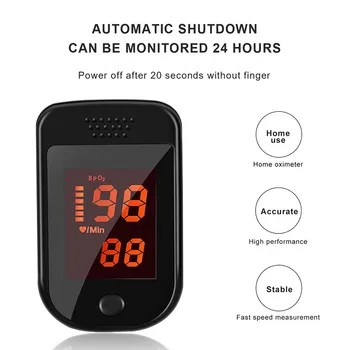 In Stock!! Pro Finger Pulse Oxygen Saturation Monitor Blood Oximeter Blood Pressure Meter Heart Rate Detector Health Oxygen
In Stock!! Pro Finger Pulse Oxygen Saturation Monitor Blood Oximeter Blood Pressure Meter Heart Rate Detector Health Oxygen