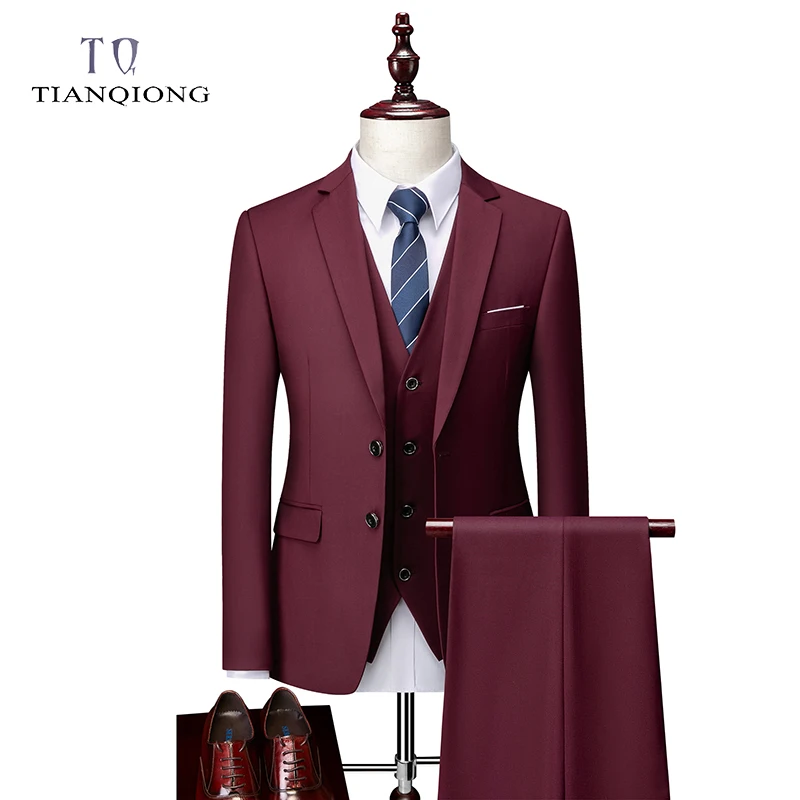 Men Suit 2020 Spring and Autumn High Quality Custom Business Suit Three-piece Slim Large Size Multi-color Suit Two-button Suit
Men Suit 2020 Spring and Autumn High Quality Custom Business Suit Three-piece Slim Large Size Multi-color Suit Two-button Suit