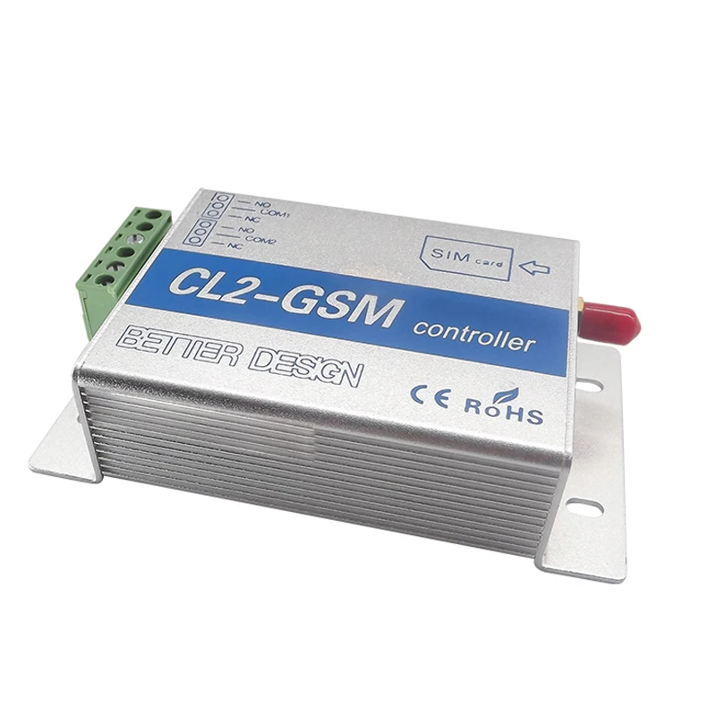 Cl2-Gsm Wireless Remote Control Relay Switch Sms Smart Home Security System Switch Silver+Blue Aluminum Alloy Eu Plug 
Cl2-Gsm Wireless Remote Control Relay Switch Sms Smart Home Security System Switch Silver+Blue Aluminum Alloy Eu Plug