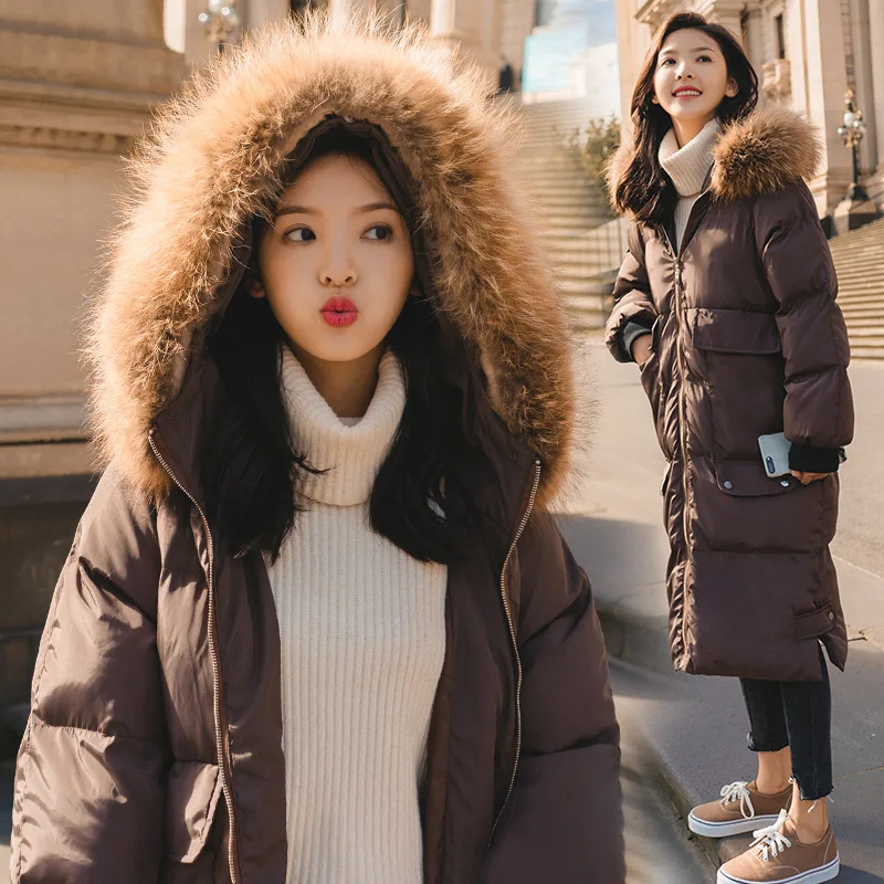 Photo Shoot Korean-style Coffee Cotton-padded Clothes Women's 2018 Winter Style Loose-Fit Raglan Sleeve over-the-Knee Long Hoode
Photo Shoot Korean-style Coffee Cotton-padded Clothes Women's 2018 Winter Style Loose-Fit Raglan Sleeve over-the-Knee Long Hoode