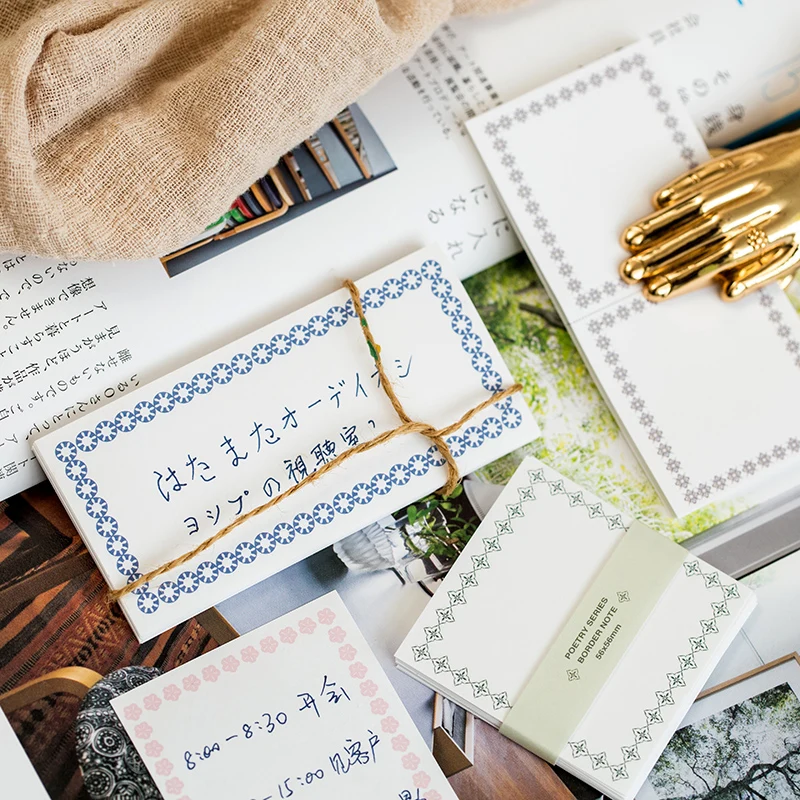 30 Pcs/set Vintage post it Border Hand Book Collage Material Memo Message Note Paper Planner Stickers Sticky Notes Memo Pad
30 Pcs/set Vintage post it Border Hand Book Collage Material Memo Message Note Paper Planner Stickers Sticky Notes Memo Pad