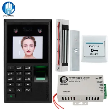 2.8'' Face Fingerprint Access Control System Kit Biometric Password Keypad + Electromagnetic Electric 180KG Magnetic / Bolt Lock
2.8'' Face Fingerprint Access Control System Kit Biometric Password Keypad + Electromagnetic Electric 180KG Magnetic / Bolt Lock