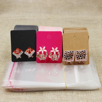 5*4cm 2018 hot kraft/rose /black color blank paper stud earring card 100pcs+100 oppbag for jewelry earring hanging display tag
5*4cm 2018 hot kraft/rose /black color blank paper stud earring card 100pcs+100 oppbag for jewelry earring hanging display tag