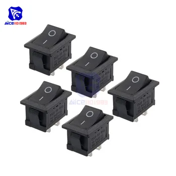 diymore 5PCS/Lot KCD1-101 2Pin ON/OFF Switch / KCD1 3Pin ON/OFF Switch Snap 6A 250V 10A 125V SPST Switch
diymore 5PCS/Lot KCD1-101 2Pin ON/OFF Switch / KCD1 3Pin ON/OFF Switch Snap 6A 250V 10A 125V SPST Switch