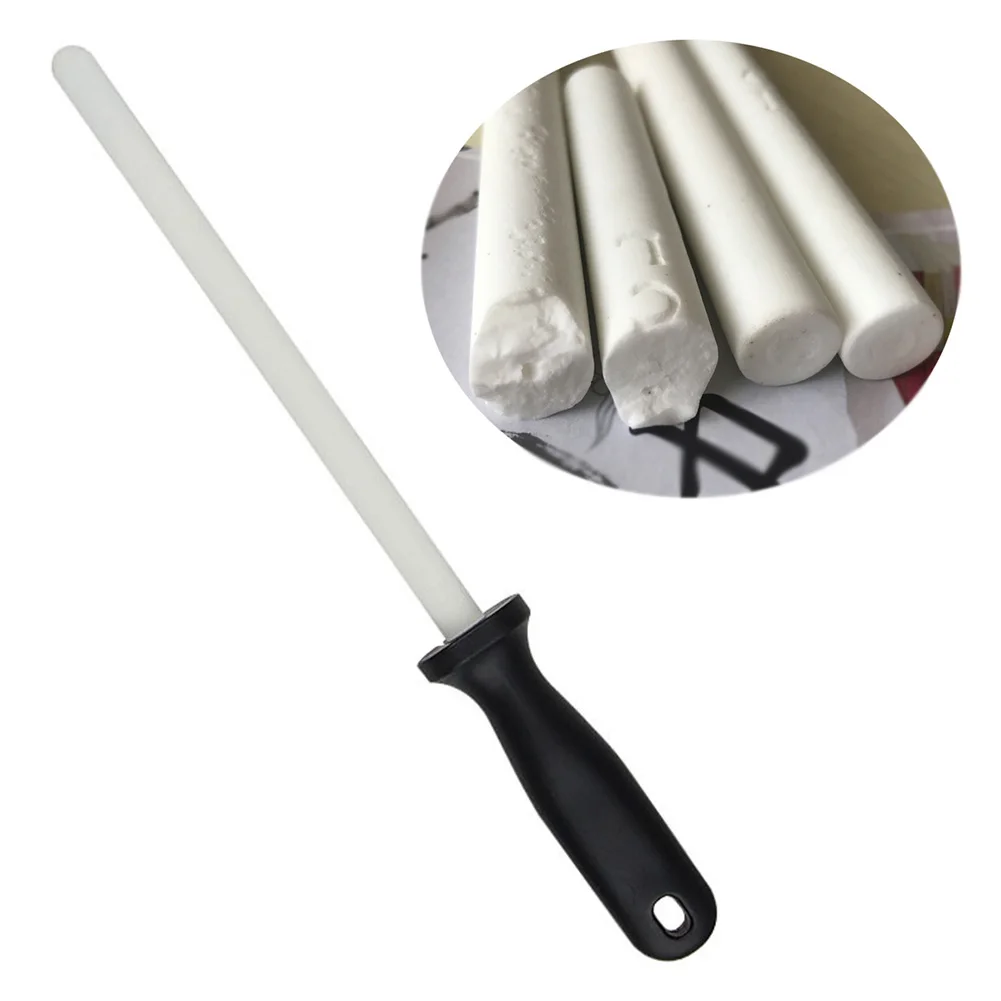 Ceramic Rod Assistant Grinding Alumina For Chefs Portable With Handle Stick Bar Kitchen Tool Millstone Durable Repair Sharpener
Ceramic Rod Assistant Grinding Alumina For Chefs Portable With Handle Stick Bar Kitchen Tool Millstone Durable Repair Sharpener