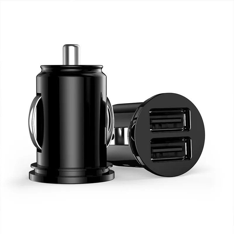 Автомобильный мини-адаптер для зарядки с 2 портами USB IPhone 7 Plus 6 | Мобильные