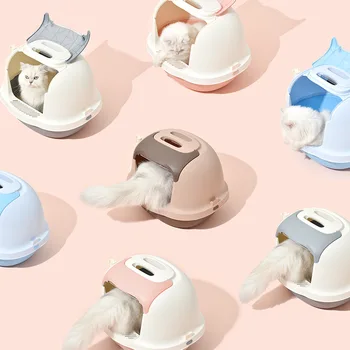 Litter Box Fully Enclosed Extra Large Deodorant Anti-outside Splashes Cat Toilet Cat Basin Shit Deodorizing Cat Supplies
Litter Box Fully Enclosed Extra Large Deodorant Anti-outside Splashes Cat Toilet Cat Basin Shit Deodorizing Cat Supplies