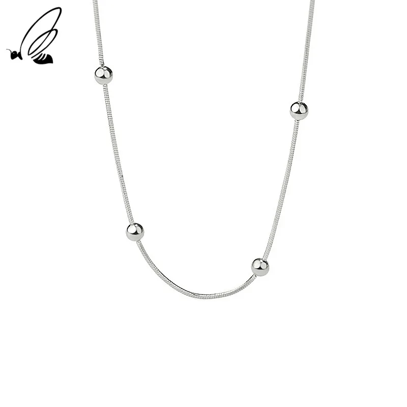 S'STEEL Sterling Silver 925 Necklace For Women Statement Geometry S925 Gold Snake Chain Necklaces Simple Matching Choker Jewelry
S'STEEL Sterling Silver 925 Necklace For Women Statement Geometry S925 Gold Snake Chain Necklaces Simple Matching Choker Jewelry