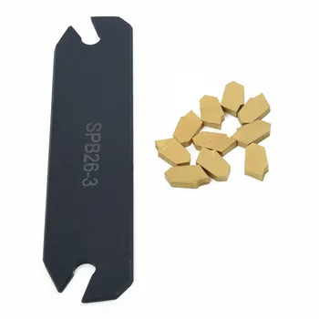 SPB326 Insert+Slotted Groove Inserts Blade Slotting Cutter CNC Metalworking Tool
SPB326 Insert+Slotted Groove Inserts Blade Slotting Cutter CNC Metalworking Tool