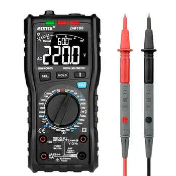 Mestek DM100 High Speed Digital LCD Screen Smart Double Core True RMS Multimeter Meter Back light Large multimeter Multitester
Mestek DM100 High Speed Digital LCD Screen Smart Double Core True RMS Multimeter Meter Back light Large multimeter Multitester