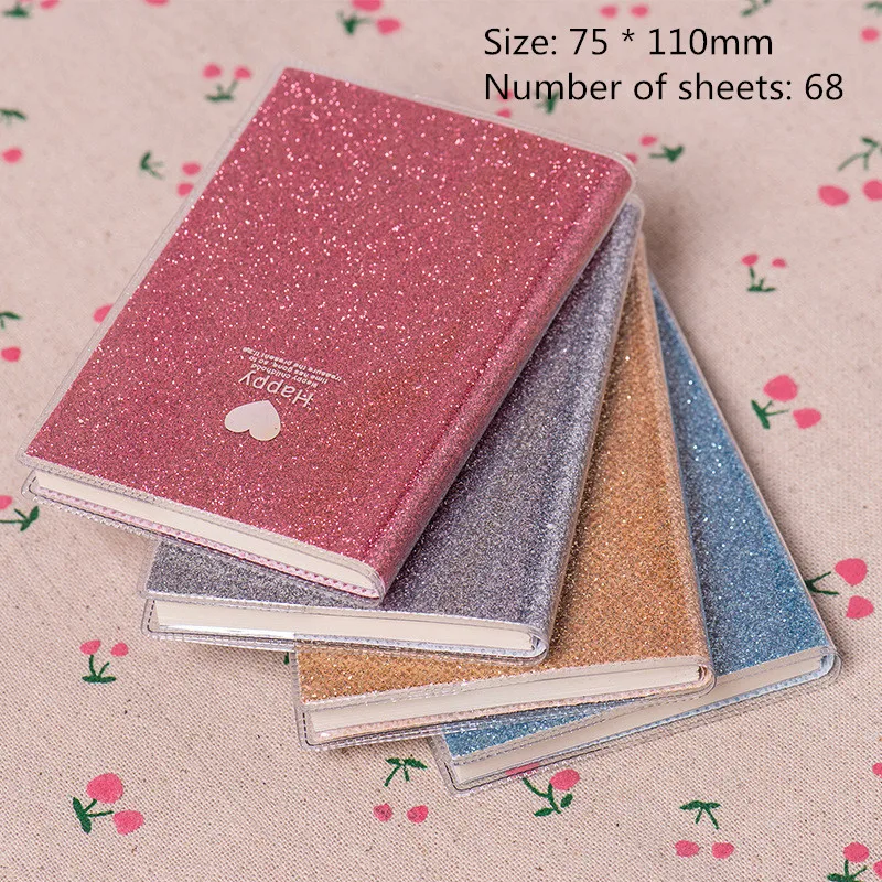 Creative PVC Notebook Paper Diary School Shiny Cool Kawaii Notebook Paper Agenda Schedule Planner Sketchbook Gift for kids
Creative PVC Notebook Paper Diary School Shiny Cool Kawaii Notebook Paper Agenda Schedule Planner Sketchbook Gift for kids