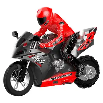 HC-801 2.4G 35CM Remote Control RC Motorcycle Stunt Car Vehicle Models RTR High Speed 20km/h 210min Use Time
HC-801 2.4G 35CM Remote Control RC Motorcycle Stunt Car Vehicle Models RTR High Speed 20km/h 210min Use Time
