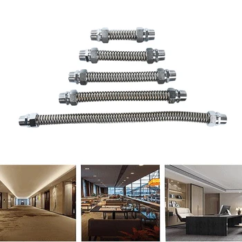 Water Hose Accessories Stainless Steel Thickened Heat-resistant Central Air Conditioning Special Bellows Metal Connection Pipe
Water Hose Accessories Stainless Steel Thickened Heat-resistant Central Air Conditioning Special Bellows Metal Connection Pipe