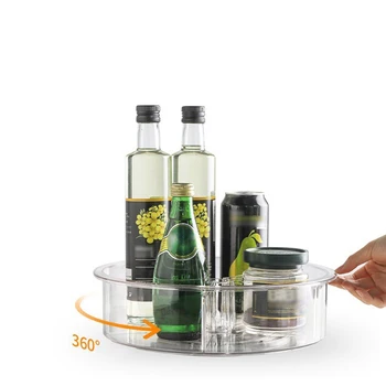 Spice Turntable Rack Creative 360° Spinning Base Spices Sauces Jars Management Shelf High Quality Transparent Storage Frame
Spice Turntable Rack Creative 360° Spinning Base Spices Sauces Jars Management Shelf High Quality Transparent Storage Frame