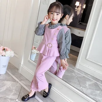New explosion models clothing autumn 5-10 years old girl fashion children small fragrance wind leisure children baby suit
New explosion models clothing autumn 5-10 years old girl fashion children small fragrance wind leisure children baby suit