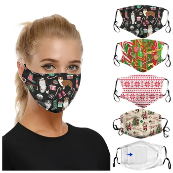 4PCS Adults Washable Christmas Print Protection Face Mask Expression Prints Face Cover Mask Filter Can Be Placed Free shipping
4PCS Adults Washable Christmas Print Protection Face Mask Expression Prints Face Cover Mask Filter Can Be Placed Free shipping