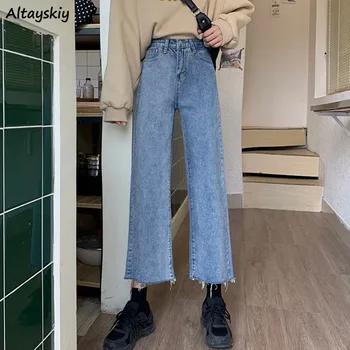 Jeans Women Denim Ankle-Length Loose Straight High Waist Korean Fashion Trendy Leisure 2020 New Students Daily Womens Streetwear
Jeans Women Denim Ankle-Length Loose Straight High Waist Korean Fashion Trendy Leisure 2020 New Students Daily Womens Streetwear