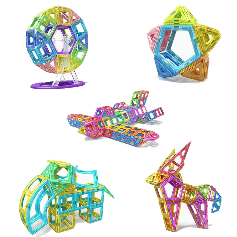 128pcs Mini Magnetic Construction Toys Model Building Blocks Plastic Magnetic Designer Bricks Educational Toys for Children
128pcs Mini Magnetic Construction Toys Model Building Blocks Plastic Magnetic Designer Bricks Educational Toys for Children