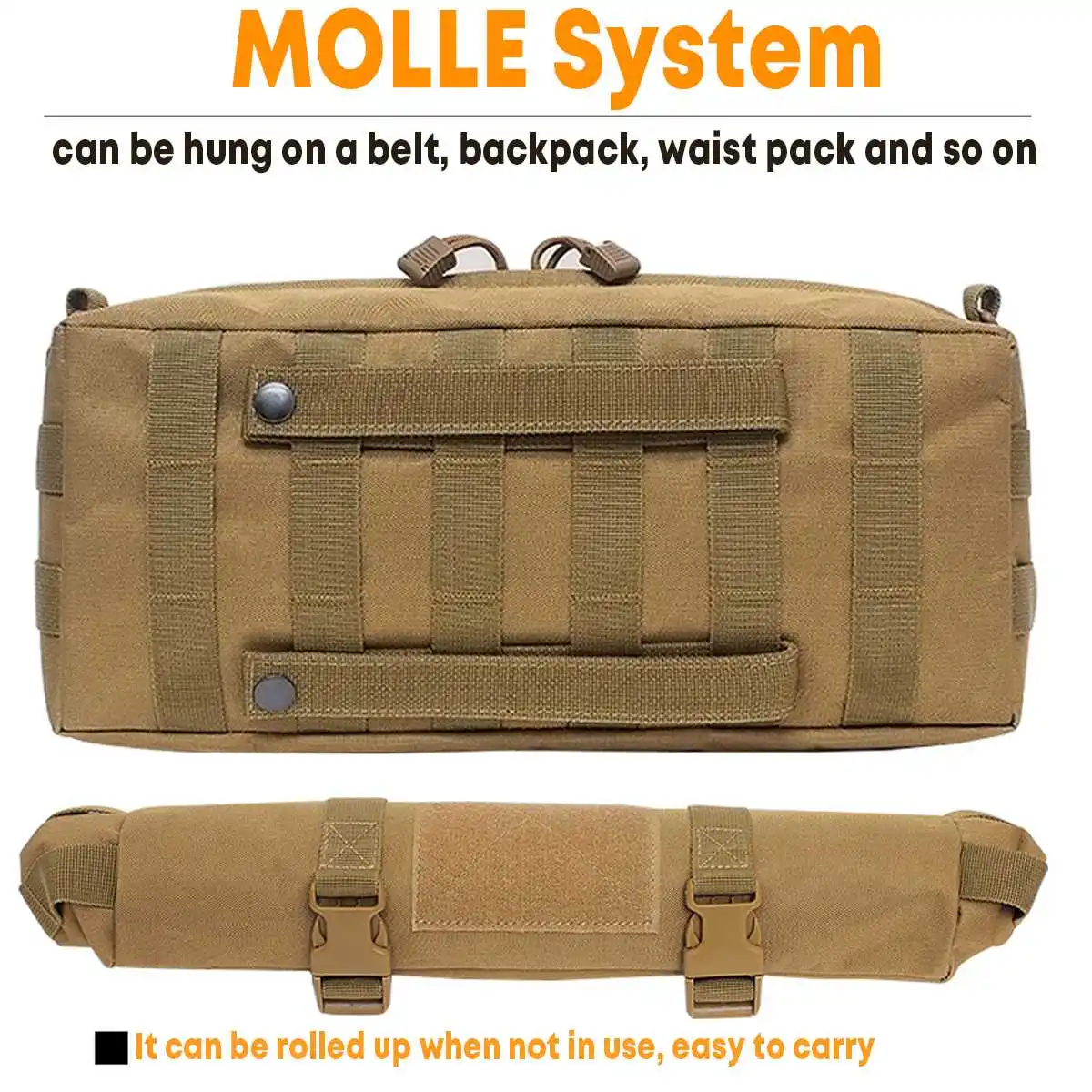 Tactical Bag Outdoor Tactical MOLLE Military Waist Bag Camping Hiking Travel Sport Pouch Running With Shoulder Strap Phone Walle Tactical Bag Outdoor Tactical MOLLE Military Waist Bag Camping Hiking Travel Sport Pouch Running With Shoulder Strap Phone Walle