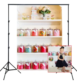 HUAYI Photography Backdrop Candy Bottles Shelf Photo Booth Background Customize Newborns Child Birthday Studio Backdrop XT-5311
HUAYI Photography Backdrop Candy Bottles Shelf Photo Booth Background Customize Newborns Child Birthday Studio Backdrop XT-5311
