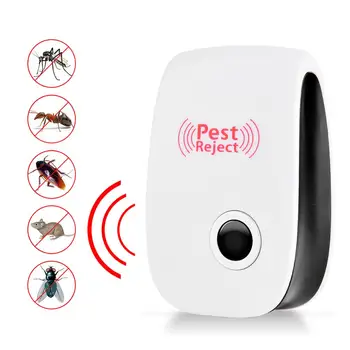 Ultrasonic Electronic mosquito repellent Anti Mosquito Insect Repeller Rat Mouse Cockroach Pest Safe EU/UK/US Plug 90V~250V
Ultrasonic Electronic mosquito repellent Anti Mosquito Insect Repeller Rat Mouse Cockroach Pest Safe EU/UK/US Plug 90V~250V