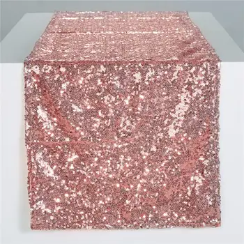 10pcs/lot 30x275cm 30x180cm Gold Rose Gold Silver Sequin table runner for Party table cloth Weddings Decoration Table Runners
10pcs/lot 30x275cm 30x180cm Gold Rose Gold Silver Sequin table runner for Party table cloth Weddings Decoration Table Runners