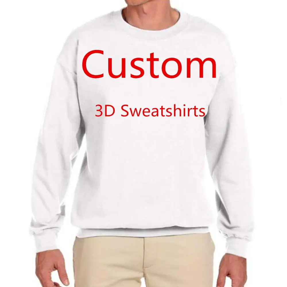 High Quality 3D Sweatshirt Men Personality Print Sweatshirts Hoodies Customer Customize Pullover DIY DropShipping
High Quality 3D Sweatshirt Men Personality Print Sweatshirts Hoodies Customer Customize Pullover DIY DropShipping