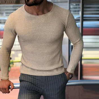 Men Winter Autumn Warm Pullover Sweater Men Fashion Solid Knitted Mens Long Sleeve Sweaters 2020 Casual Male Slim Fit Pullover
Men Winter Autumn Warm Pullover Sweater Men Fashion Solid Knitted Mens Long Sleeve Sweaters 2020 Casual Male Slim Fit Pullover