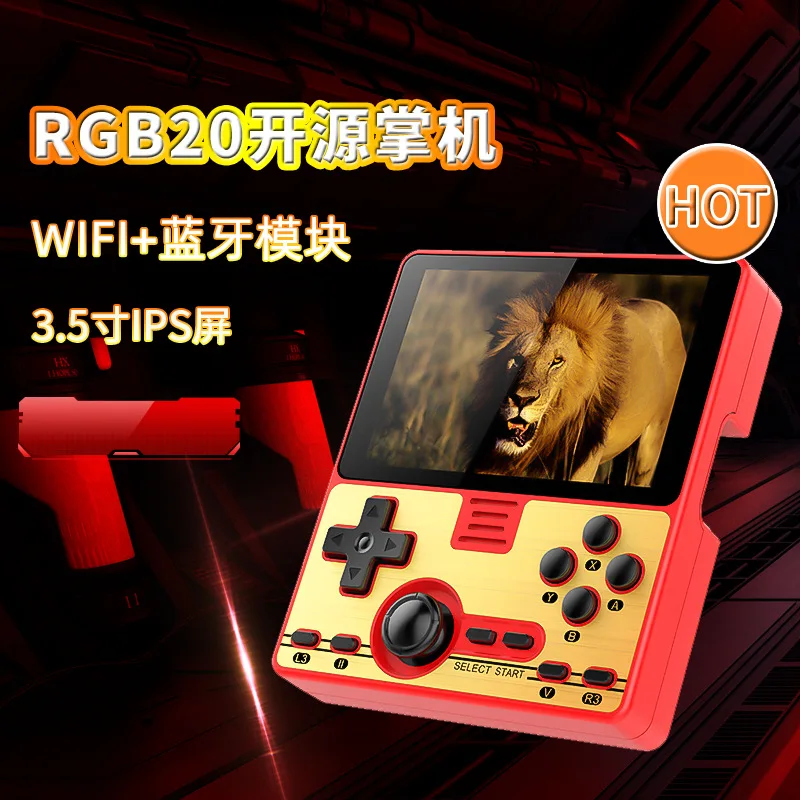 Powkiddy New RGB20 Handheld Game Console Open Source Retro Game Console Support WiFI Bluetooth Game Player For PS1 Children Game
Powkiddy New RGB20 Handheld Game Console Open Source Retro Game Console Support WiFI Bluetooth Game Player For PS1 Children Game