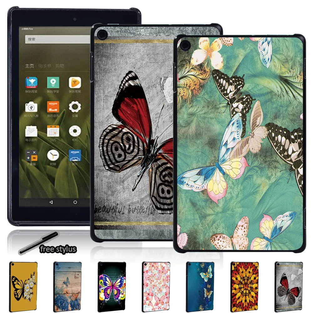 Tablet Hard Shell for Amazon Fire 7(5th/7th/9th Gen)/Fire HD 8(6th/7th/8th Gen)/Fire HD 10(5th/7th/9th Gen) -Butterfly Back Case
Tablet Hard Shell for Amazon Fire 7(5th/7th/9th Gen)/Fire HD 8(6th/7th/8th Gen)/Fire HD 10(5th/7th/9th Gen) -Butterfly Back Case