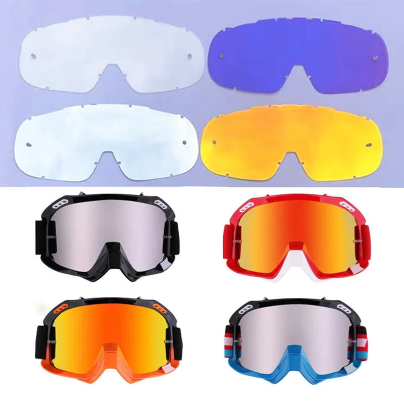 Transparent Gold Blue Chrome Goggles Lens Shading Glass Screen For FOX Goggles Mountain Bike MX ATV Off-Road Racing Glasse
Transparent Gold Blue Chrome Goggles Lens Shading Glass Screen For FOX Goggles Mountain Bike MX ATV Off-Road Racing Glasse