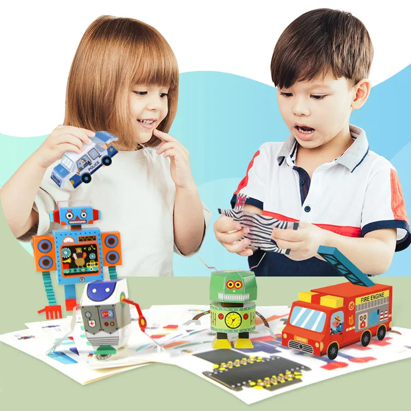 kindergarten learning book 3D handcraft material paper art and craft supplies Montessori Toys DIY Kids Craft Toy for Children
kindergarten learning book 3D handcraft material paper art and craft supplies Montessori Toys DIY Kids Craft Toy for Children