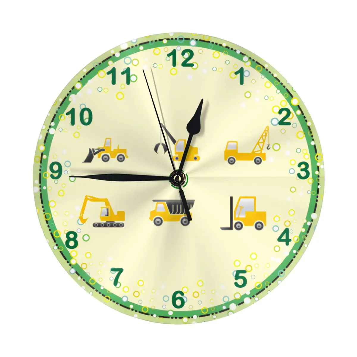 Engineering Car Round Wall Clock 10 Inch Silent Non Ticking Battery Operated For Living Room Kitchen Bedroom Office
Engineering Car Round Wall Clock 10 Inch Silent Non Ticking Battery Operated For Living Room Kitchen Bedroom Office