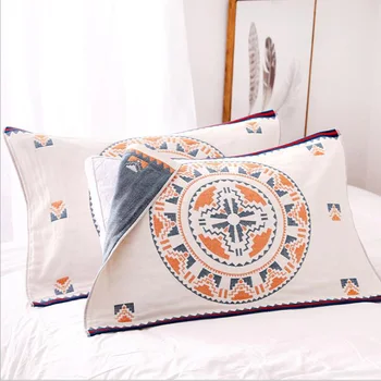 100% Cotton Pillowcase four Layers of Gauze Pillow Towel Adult Pillow Cover Thickened Pillowcases 50*80cm bed pillow
100% Cotton Pillowcase four Layers of Gauze Pillow Towel Adult Pillow Cover Thickened Pillowcases 50*80cm bed pillow