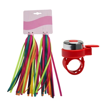 3 PCS Handlebar Ribbon Bell Set DIY Children Cute Scooter Accessories Bicycle Streamers Bike Bell for Decoration Gift Kids
3 PCS Handlebar Ribbon Bell Set DIY Children Cute Scooter Accessories Bicycle Streamers Bike Bell for Decoration Gift Kids