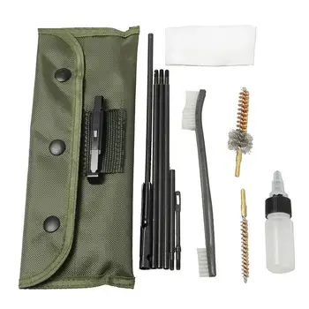 11pcs/set Gun Cleaning Derusting Accessories Kit Full Set Clean Brush for .22 Cal 5.56mm Rifles
11pcs/set Gun Cleaning Derusting Accessories Kit Full Set Clean Brush for .22 Cal 5.56mm Rifles