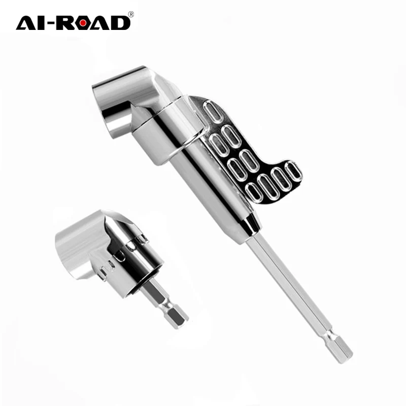 AI-ROAD Hex Bit 1/4" Inch Magnetic Driver Adjustable Thumb Flange Off-Set Power Head Power Drill Socket Holder Adapter
AI-ROAD Hex Bit 1/4" Inch Magnetic Driver Adjustable Thumb Flange Off-Set Power Head Power Drill Socket Holder Adapter