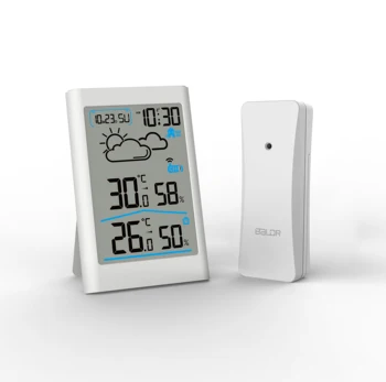 Weather Station Digital Thermometer Hygrometer Wireless Sensor Forecast Temperature Watch Wall Desk Alarm Clock
Weather Station Digital Thermometer Hygrometer Wireless Sensor Forecast Temperature Watch Wall Desk Alarm Clock