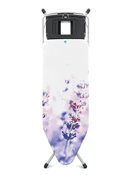 Brabantia XL Comfort ironing board with Portacaldaia resealable, Accaio stainless/cotton/polyester/plastic, lavender, 124x45 cm
Brabantia XL Comfort ironing board with Portacaldaia resealable, Accaio stainless/cotton/polyester/plastic, lavender, 124x45 cm