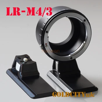 R LR Lens to Micro M 4/3 M43 Adapter ring with tripod stand for G1 G3 GH1 gh4 GF1 GF3 gf5 E-P1 E-PL3 EPL5 EM5 EM1 EM10 camera