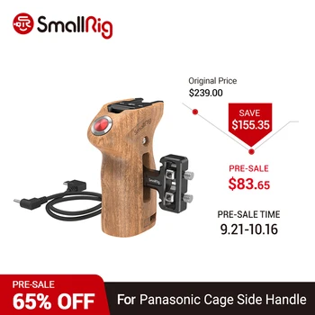 SmallRig Camera Cage Side Handle For Panasonic Mirrorless Cameras Featuring 1/4"Thread Holes With Remote Trigger 2934
SmallRig Camera Cage Side Handle For Panasonic Mirrorless Cameras Featuring 1/4"Thread Holes With Remote Trigger 2934