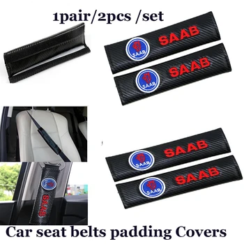 2pcs car seat belts padding covers Carbon PU Practicality accessories For saab 9-3 9-5 93 95 BJ SCS motorcycle Auto Seat Belts 
2pcs car seat belts padding covers Carbon PU Practicality accessories For saab 9-3 9-5 93 95 BJ SCS motorcycle Auto Seat Belts
