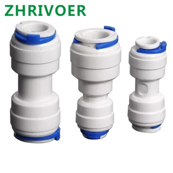 Hose Connection Coupling Reducing Plastic Quick Pipe Fitting Reverse Osmosis Connector RO Water System Equal Straight 1/4" 3/8"
Hose Connection Coupling Reducing Plastic Quick Pipe Fitting Reverse Osmosis Connector RO Water System Equal Straight 1/4" 3/8"