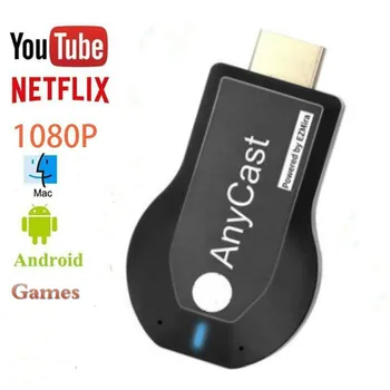 M12 2.4G 1080P Wireless HDMI Wifi Display Receiver Mirror Screen Miracast Airplay Media Stream Android TV Stick HDTV Dongle
M12 2.4G 1080P Wireless HDMI Wifi Display Receiver Mirror Screen Miracast Airplay Media Stream Android TV Stick HDTV Dongle